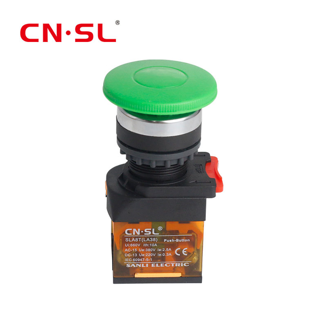 حار بيع الفطر رئيس زر التبديل لمعدات الطاقة الكهربائية المفاتيح