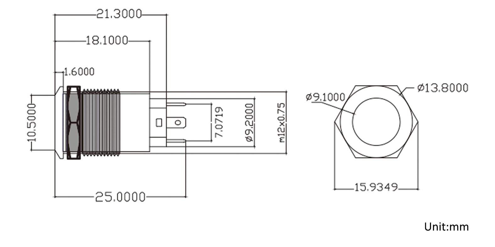SLJ12mm صفائح الفولاذ